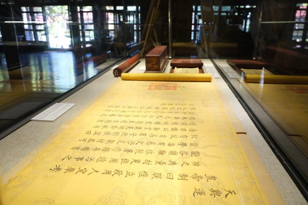 The special exhibition "Confucian education under the Nguyen dynasty and some eminent literates in Hue area"