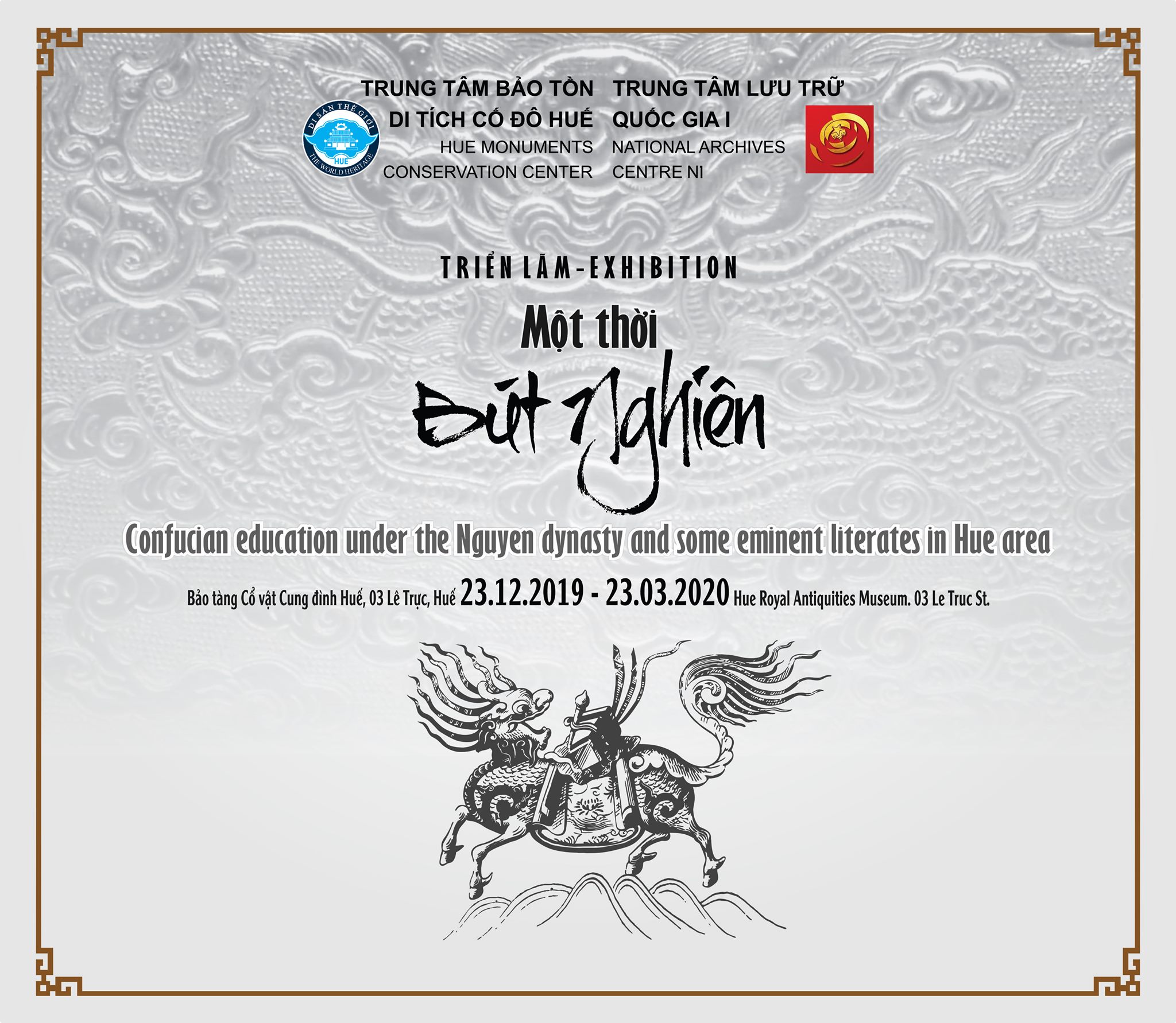 Exhibition "Confucian education under the Nguyen dynasty and some eminent literates in Hue area"